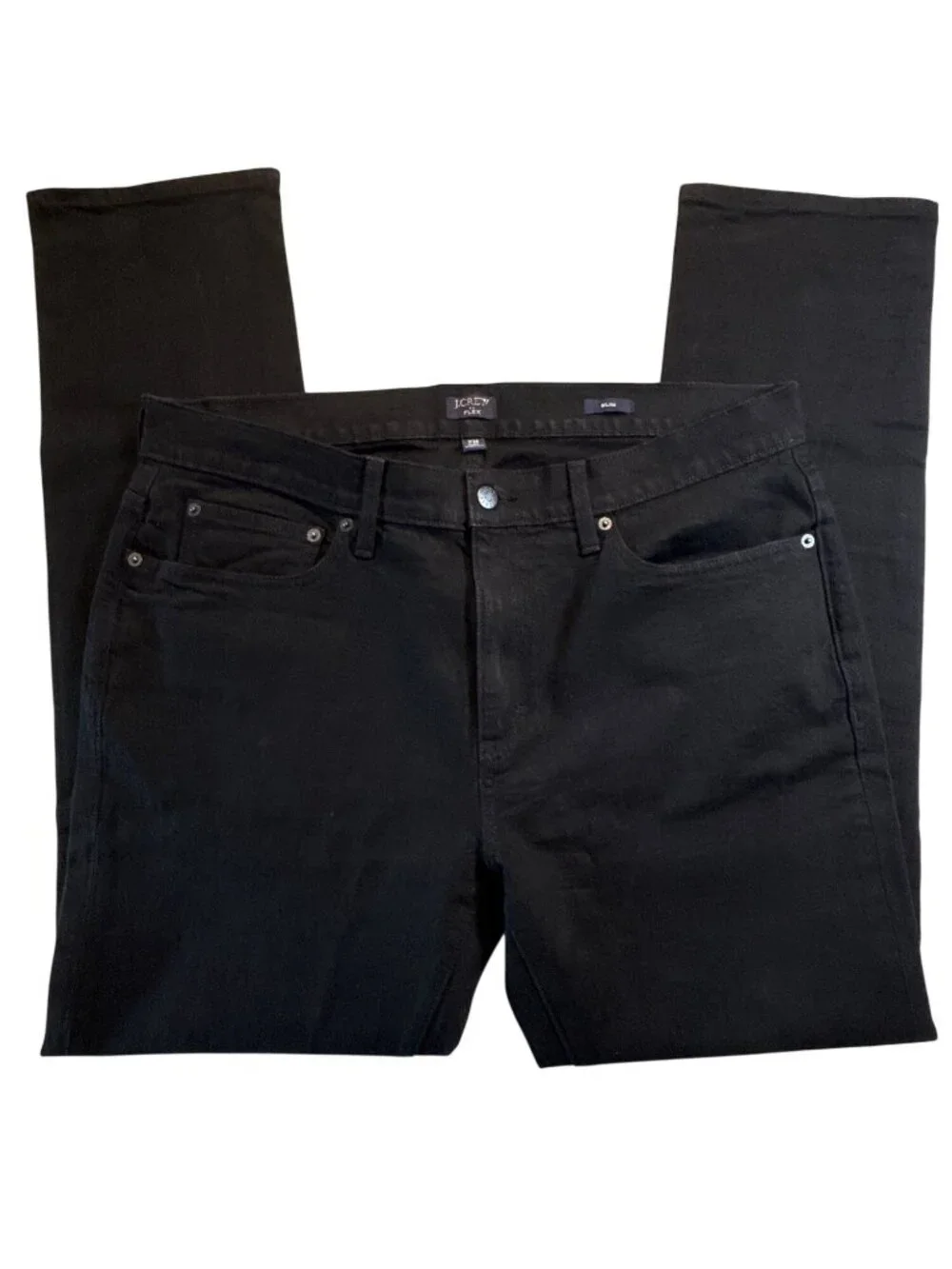 J Crew Mens Slim Fit Jean in Signature Flex~Size 36/32~Dark Shadow NWT L17 36